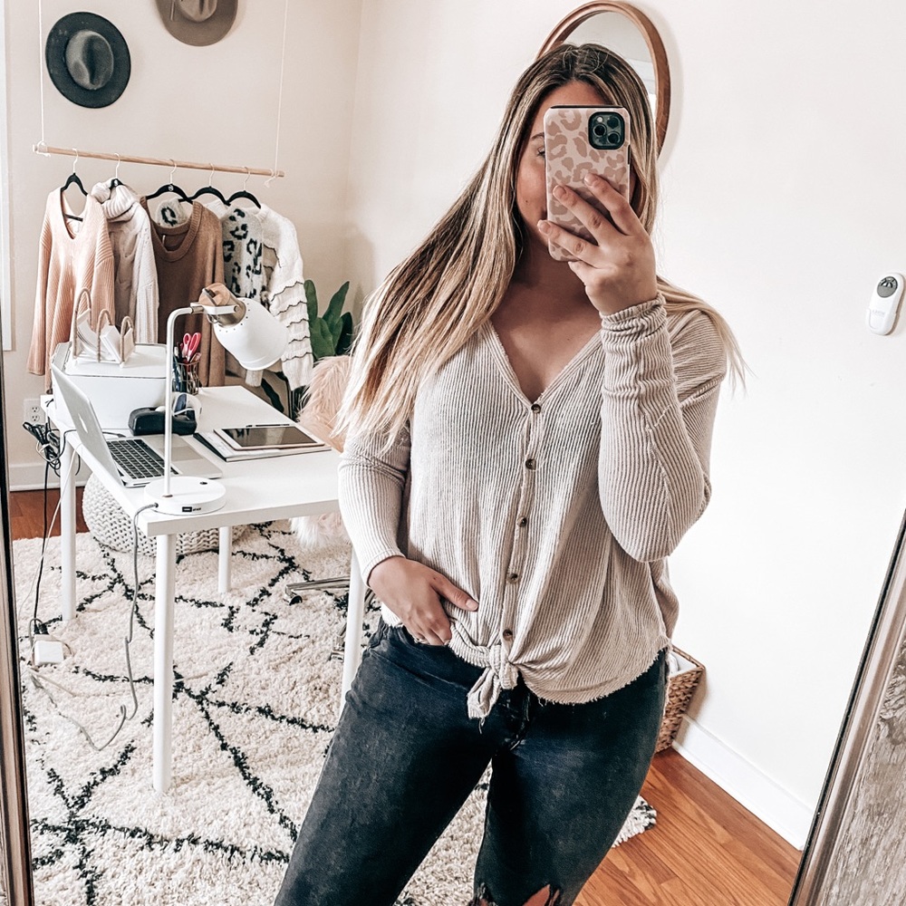 Blu Pepper long sleeve top